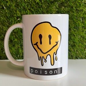 Poison Melting Smiley Face 15oz Ceramic Mug